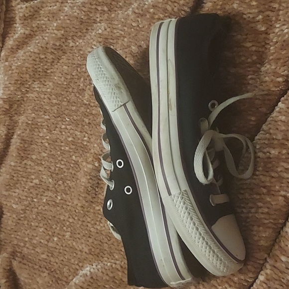 Black Low Top Converse - Picture 3 of 12